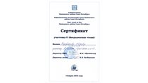 2014-2015 Разоренов Федор 8л, Менделеевские чтения